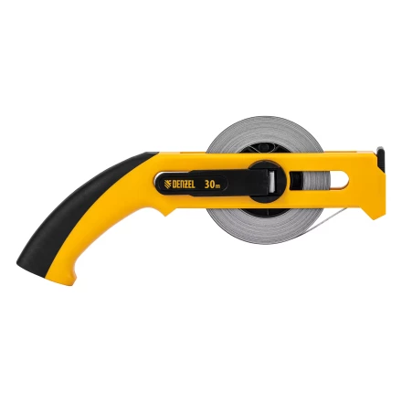 Рулетка геодезическая Denzel 30 м х 13 мм, открытый корпус, металлическая лента 31491 купить в Когалыме