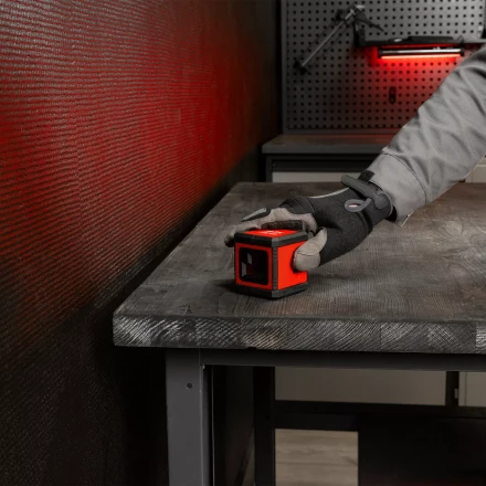 Лазерный уровень MTX XQB RED Basic SET, 10 м, красный луч, батарейки, резьба 1/4&quot; 35018 купить в Когалыме