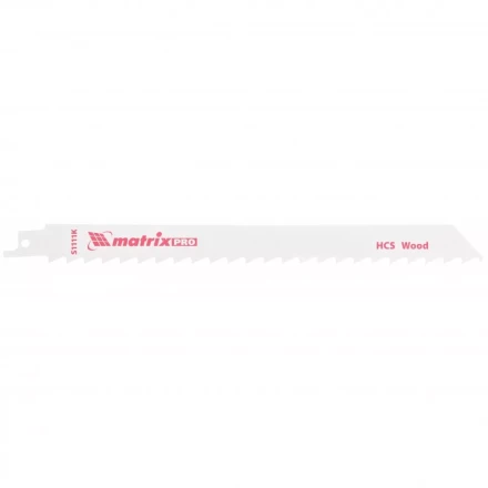 Полотна по дереву для сабельной пилы S1111K 200/8,5мм HCS 2 штуки  PRO Matrix 782012 купить в Когалыме