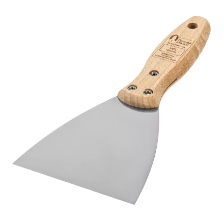 Шпательная лопатка из нержавеющей стали, 100 мм, буковая рукоятка, EFP Matrix 85617 купить в Когалыме
