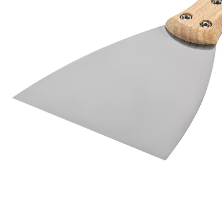 Шпательная лопатка из нержавеющей стали, 100 мм, буковая рукоятка, EFP Matrix 85617 купить в Когалыме