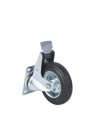 Колесо поворотное усиленное резина SRCB 63 160 мм с тормозом 1027197 купить в Когалыме