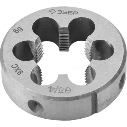 Плашка ЗУБР &quot;МАСТЕР&quot; круглая ручная для трубной резьбы, G 1/2&quot; 4-28032-1/2 купить в Когалыме