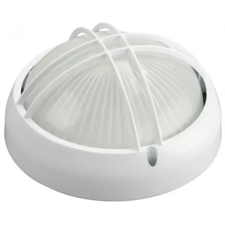 Светильник уличный СВЕТОЗАР "ОРБИТА" влагозащищенный, цвет белый, 60Вт SV-57311-W купить в Когалыме