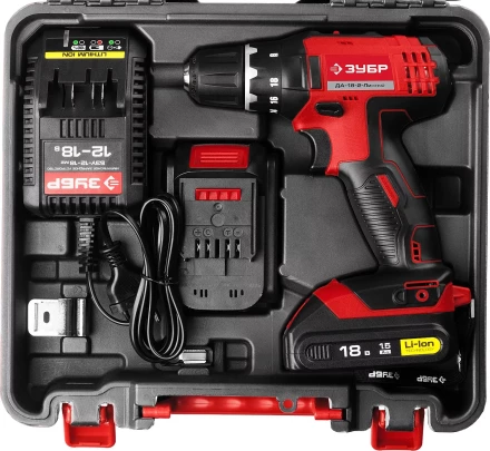Дрель-шуруповерт 2 АКБ ДА-18-2-Ли КНМ2 серия МАСТЕР купить в Когалыме