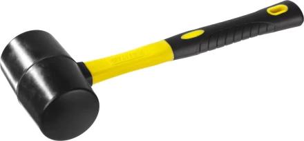 Киянка STAYER "PROFESSIONAL" резиновая ЧЕРНАЯ, с фиберглассовой ручкой 2054-75 купить в Когалыме