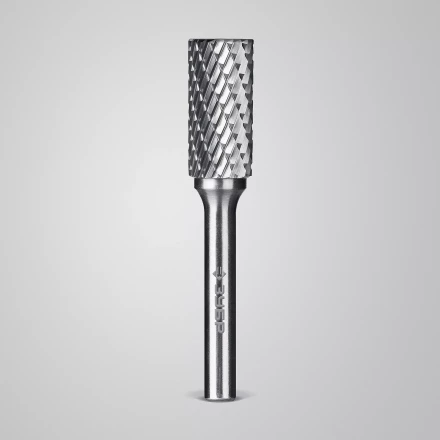 Зубр Твердосплавная борфреза B - цилиндр с торцевыми зубьями, 12 х 25 мм (28801-12-25) купить в Когалыме