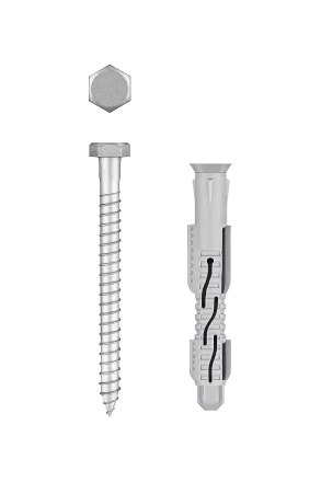 ЗУБР ФД-П 10 x 80 мм, фасадный дюбель, нейлон/цинк, 50 шт (301475-080) купить в Когалыме