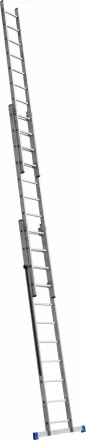 Лестница ЗУБР универсальная, трехсекционная со стабилизатором, 11 ступеней 38831-11 купить в Когалыме