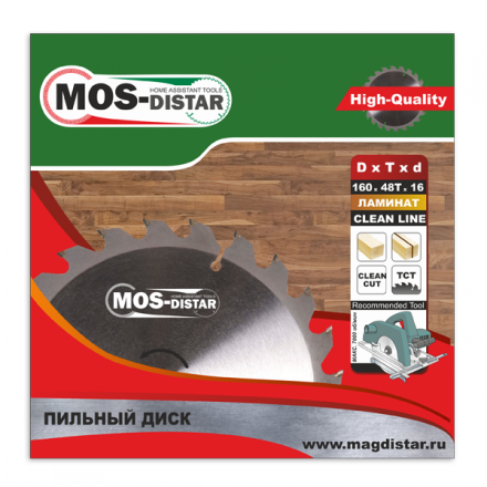 Пильный диск MOS-DISTAR (Cтандарт) ламинат PSL1604832 купить в Когалыме