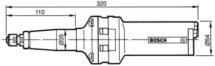 Шлифмашина BOSCH ПШМ пневматическая купить в Когалыме