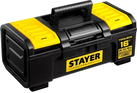 Ящик для инструмента &quot;TOOLBOX-16&quot; пластиковый, STAYER Professional 38167-16 купить в Когалыме