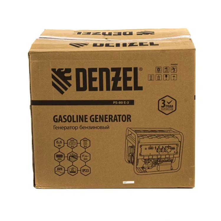 Генератор бензиновый Denzel PS 80 E-3 946954 купить в Когалыме