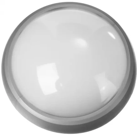 Светильник STAYER &quot;PROFI&quot; PROLight светодиодный, влагозащищенный IP65, пластиковый корпус, PC, влагозащищенный, круг, металлик, 4000К, 7(60Вт) 57362-60-S купить в Когалыме