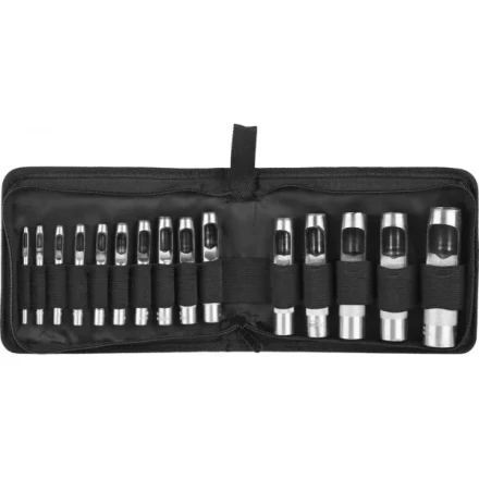 Набор ЗУБР &quot;МАСТЕР&quot;: Пробойники для кожи, 3-25мм, 15шт 22949-H15 купить в Когалыме