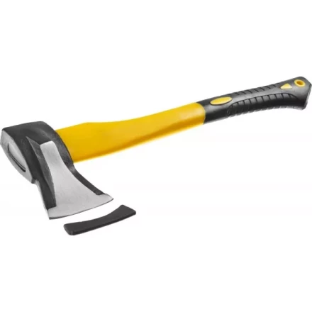 Топор-колун STAYER "PROFESSIONAL" кованый с двухкомпонентной фиберглассовой рукояткой, "ушастый", 1кг/450мм 20623-10 купить в Когалыме