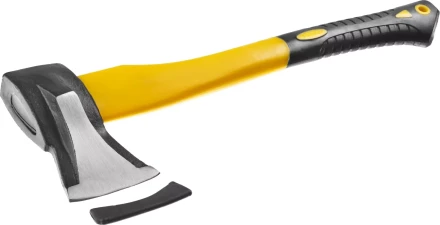 Топор-колун STAYER "PROFESSIONAL" кованый с двухкомпонентной фиберглассовой рукояткой, "ушастый", 1кг/450мм 20623-10 купить в Когалыме
