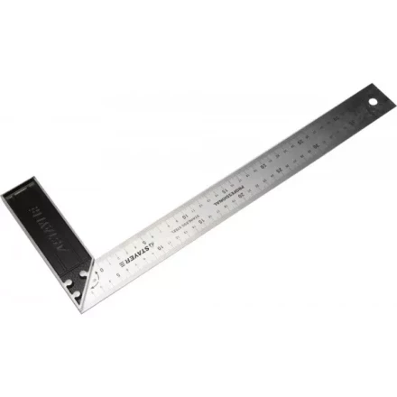 Угольник STAYER "PROFI" столярный, гравированная шкала, нержавеющее полотно 37мм, 400мм 3431-40_z01 купить в Когалыме