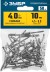 ЗУБР 4.0 x 10 мм, 50 шт, стальные заклепки, Профессионал (313126-40-10) купить в Когалыме