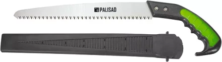 Ножовка садовая 300 мм 2-х компонентная рукоятка + ножны подвес для поясного ремня PALISAD 236035 купить в Когалыме