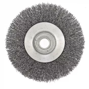 Щетка для УШМ 100 мм М14 &quot;тарелка&quot; витая проволока СИБРТЕХ 746087 купить в Когалыме
