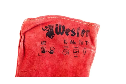 Пятипалые перчатки сварщика WESTER WG01 купить в Когалыме