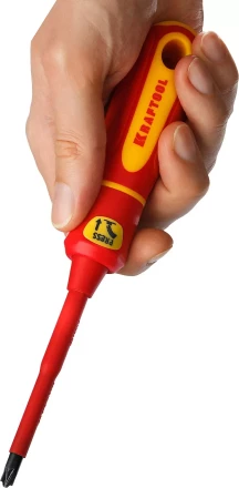 Набор &quot;Х-Drive ELECTRO&quot;: Высоковольтные отвертки, сменные стержни, ключи специальные, до 1000В, 18 предм, KRAFTOOL 220092-H18 купить в Когалыме