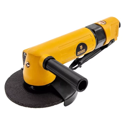 Пневматическая углошлифовальная машина Denzel 57477 AG125, 11000 об/мин, 125 мм, 186 л/мин купить в Когалыме