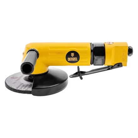 Пневматическая углошлифовальная машина Denzel 57477 AG125, 11000 об/мин, 125 мм, 186 л/мин купить в Когалыме
