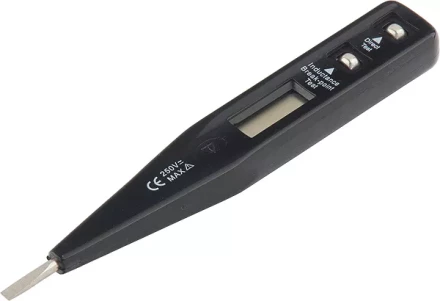 Тестер напряжения 12–220 В жидкокристаллический дисплей SPARTA 130805 купить в Когалыме