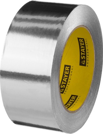 Алюминиевая лента, STAYER Professional 12268-50-50, до 120°С, 50мкм, 50мм х 50м 12268-50-50 купить в Когалыме
