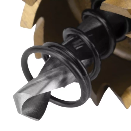 Коронка по металлу HSS, 22 мм, нитридтитановое покрытие Denzel 724103 купить в Когалыме