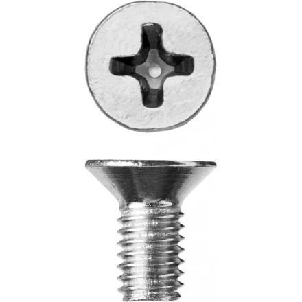 Винт ЗУБР "МАСТЕР" DIN 965, класс прочности 4.8, оцинкованный, M5x10мм, 5кг 303110-05-010 купить в Когалыме