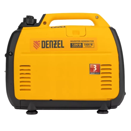 Генератор инверторный Denzel GT-1200iS, 1.2 кВт, 230 В, бак 2.4 л, закрытый корпус, ручной старт купить в Когалыме