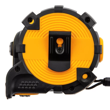 Рулетка Denzel 5м х 19мм, автоматич. фиксац., нейлон. покрытие, магнит. зацеп, двухстор. разметка, 31521 купить в Когалыме