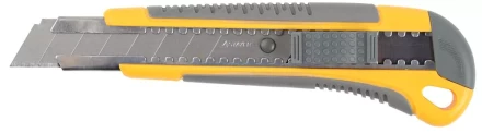 Нож STAYER &quot;MASTER&quot; с выдвижным сегмент. лезвием, пластмассовый, 18мм 0916 купить в Когалыме
