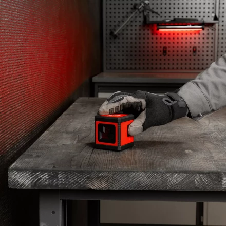 Лазерный уровень MTX XQB GREEN Basic SET, 20 м, зеленый луч, батарейки, резьба 1/4" 35019 купить в Когалыме