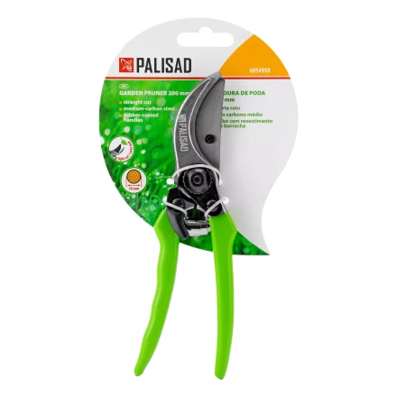 Секатор прямого реза Palisad, 200 мм, металлические обрезиненные рукоятки, 6054958 купить в Когалыме