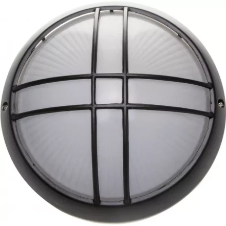 Светильник уличный СВЕТОЗАР "ОРБИТА" влагозащищенный, цвет черный, 100Вт SV-57313-B купить в Когалыме