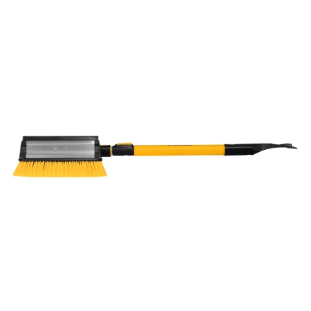 Щетка-сметка для снега со скребком Denzel, телескоп, поворотная голова, водосгон, 900-1200 мм 55308 купить в Когалыме