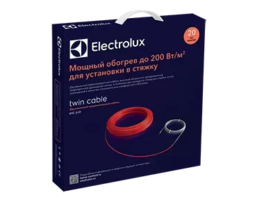 Кабель нагревательный ELECTROLUX ETC 2-17-400 (комплект теплого пола) купить в Когалыме