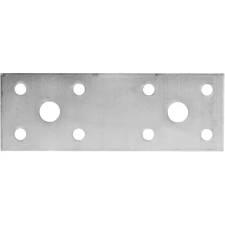 Крепежная пластина ЗУБР "МАСТЕР", 140х55мм, 20шт 310235-140-55 купить в Когалыме