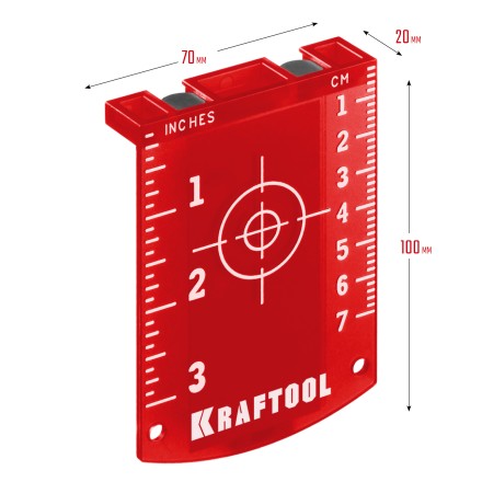 Мишень для лазерных приборов KRAFTOOL 34725 купить в Когалыме