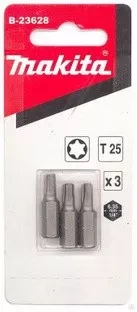 Биты Makita Тоrх Т25 25мм 3шт (B-23628) купить в Когалыме