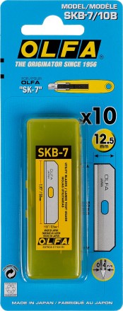 Лезвие OLFA специальное, для &quot;OL-SK-7&quot;, 12,5мм, 10шт OL-SKB-7/10B купить в Когалыме