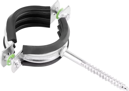 ЗУБР. Хомут трубный оцинкованный, с шурупом, 1 1/4", 1шт 37854-40-46-1 купить в Когалыме