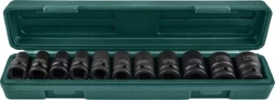 Набор головок торцевых ударных 1/2"DR 10-24мм  11предметов Jonnesway S03A4111S 47183