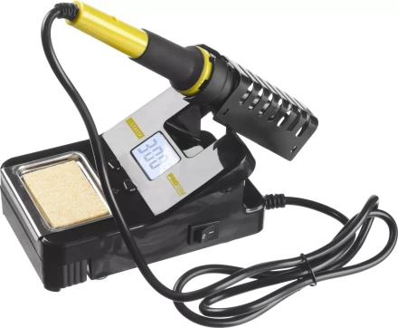 Паяльная станция STAYER "PROFI" цифровая с ЖК дисплеем, диапазон 160-520°C, шаг 10°C, 48Вт 55370 купить в Когалыме
