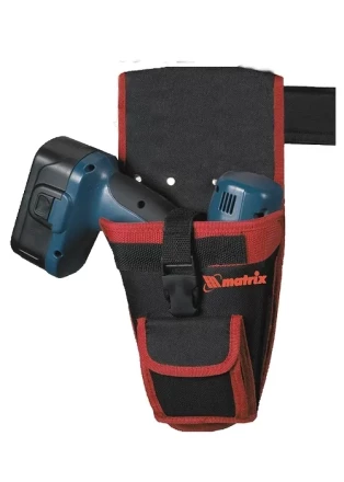 Кобура для шуруповерта с карманом для бит и сверл MATRIX 90243 купить в Когалыме