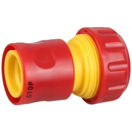 Соединитель GRINDA с автостопом, из ударопрочной пластмассы, 3/4&quot; 8-426330_z01 купить в Когалыме